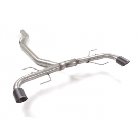 Tubo posteriore Gr. N inox sdoppiato Alfa Romeo Giulia(952) 2.0 Turbo Q4 Veloce (206kW) 2016 - Oggi