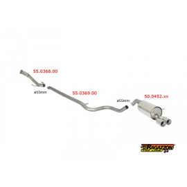 Catalizador deporte 200cpsi Ragazzon Peugeot 208 XY 1.6 16V THP (115KW) 2012 - Hoy