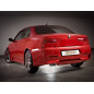 Escape trasero en acero inox Alfa Romeo 156 GTA 3.2 I V6 (184KW) BERLINA + SPORTWAGON 2002 - 06/2007