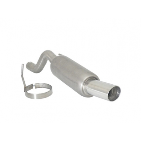 Silencioso trasero Ragazzon en acero inox Fiat Grande Punto 1.6 MULTIJET (88KW) 2009 - 2012
