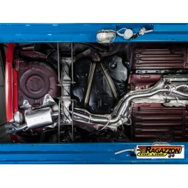Mittelschalldämpfer in Edelstahl Alfa Romeo 156 GTA 3.2 I V6 (184KW) ø70mm BERLINA + SPORTWAGON 2002 - 06/2007