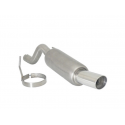 Silencioso trasero Ragazzon en acero inox Fiat Grande Punto 1.9 MULTIJET (88KW) 09/2005 - 2012