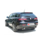 Silencioso trasero doble en acero inox Alfa Romeo 159 1750TBI (147KW) +SPORTWAGON 2009 - 2011