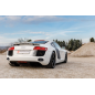 Silencioso trasero en acero inox grupo N Con valvulas de depresión Audi R8 Coupe 4.2 FSI V8 Quattro (316kW) 2010 - 2015
