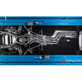 Tramo intermedio + Silencioso trasero Con valvulas integradas Bmw M4 F82 (Coupe) 3.0 V6 (317KW) 2014 - Hoy