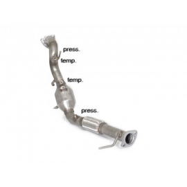Catalizador deportivo grupo N + tramo sustitución filtro antipartículas Ford Ranger 2.2TDci (118kW) 2015 - Hoy