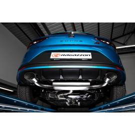 Silencioso trasero doble en acero inox Seat Leon III (5F) 2.0TSI CUPRA290 (213KW) 2015 - 2017