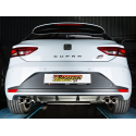 Escape trasero doble en acero inox Ragazzon Seat Leon III (5F) 2.0TSI CUPRA290 (213KW) 2015 - 2017