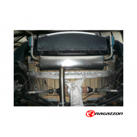 Silencioso trasero doble en acero inox  MINI COUNTRYMAN R60 ALL4 1.6 COOPER S (135KW) 2010 - Hoy
