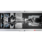 Silencioso trasero dobles en acero inox Alfa Romeo Stelvio 2.2 TURBO DIESEL Q4 (154KW) 2017 - 08/2018