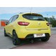 Silencioso trasero en acero inox Renault Clio IV 0.9TCE (66KW) 2012 - Hoy