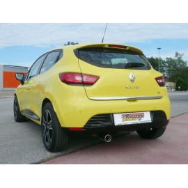 Silencioso trasero en acero inox Renault Clio IV 0.9TCE (66KW) 2012 - Hoy