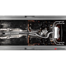 Tramo intermedio con silencioso + Silencioso trasero doble con valvulas Audi RS3 SEDAN 2.5TFSI QUATTRO (294KW) 2017 - Hoy