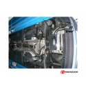 Silencioso trasero en acero inox Audi A3 QUATTRO 1.8TFSI (118KW) 07/2008 - 03/2012