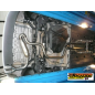 Escape trasero Ragazzon en acero inox Audi A3 1.4TFSI (90KW) 2012 - 2014