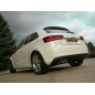 Escape trasero Ragazzon en acero inox Audi A3 1.4TFSI (90KW) 2012 - 2014