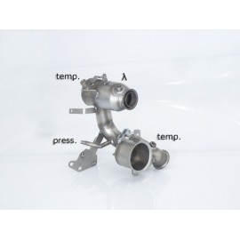 Catalizador deportivo grupo N + tramo sustitución filtro antipartículas Audi A3 1.6TDI (81KW) 2013 - 2017 