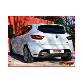 Silencioso trasero dobles en acero inox Renault Clio 4 RS 1.6 TURBO (147KW) 2013 - Hoy