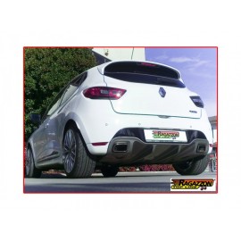 Silencioso trasero dobles en acero inox Renault Clio 4 RS 1.6 TURBO (147KW) 2013 - Hoy