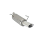 Escape trasero en acero inox Opel Corsa C 1.3 I CDTI (51KW) 06/2003 - 08/2006