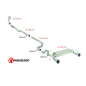 Tube de remplacement (2°) catalyseur Groupe N en inox OPEL CORSA D 1.6 TURBO OPC NÜRBURGRING (155KW) 2011 - 2014 Tube de remplacement (2°) catalyseur Groupe N en inox OPEL CORSA D 1.6 TURBO OPC NÜRBURGRING (155KW) 2011 - 2014