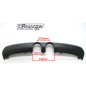 Silencioso trasero acero inox salidas centrales redondas VOLKSWAGEN GOLF V 2.0 FSI (110KW) 05/2003 - 2008