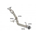 Tramo sustitución filtro antipartículas en acero inox grupo N Renault Koleos 2.0DCI (110KW) 2008 - 2015