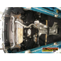 Tramo intermedio con silencioso en acero inox + Tramos traseros dobles BMW Serie 1 F21 118D - XD (110KW - B47) 2015 - Hoy