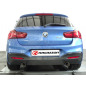 Tramo intermedio con silencioso en acero inox + Tramos traseros dobles BMW Serie 1 F21 118D - XD (110KW - B47) 2015 - Hoy