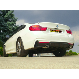 Silencioso trasero doble Ragazzon acero inox BMW Serie 3 F30(SEDAN) 320D - 320D XDRIVE (135KW) 10/2011 - 2015