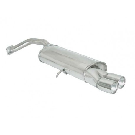 Escape trasero en acero inox Ragazzon Alfa Romeo 166 2.4 JTD (100KW) 10/1998 - 12/2007 Escape trasero en acero inox Ragazzon Alfa Romeo 166 2.4 JTD (100KW) 10/1998 - 12/2007