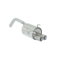 Escape trasero en acero inox Ragazzon FORD KA 1.3 TDCI DPF (55KW) 01/2009 - 2015