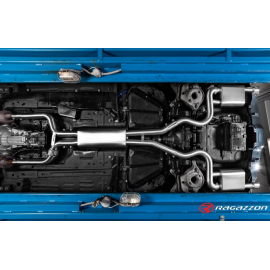 Tramo delantero con flexible en acero inox Ford Mustang VI Coupe 5.0 V8 GT (310KW) Ø76MM 2015 - Hoy