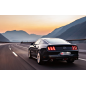 Silencioso intermedio acero inox + Silencioso trasero inox Ford Mustang VI Coupe 5.0 V8 GT (310KW) Ø76MM 2015 - 2017