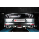 Silencioso intermedio acero inox + Silencioso trasero inox Ford Mustang VI Coupe 5.0 V8 GT (310KW) Ø76MM 2015 - Hoy