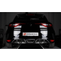 Silencioso trasero doble en acero inox con válvula eléctrica Renault Megane 4 (MK4)RS 1.8TCE (206KW) 2018 - Hoy