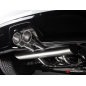 Silencioso trasero en acero inox y Tramo intermedio con silencioso Jaguar Coupé 2.0 i4 300cv 2017 - Hoy