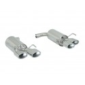 Silencioso trasero doble en acero inox Alfa Romeo Brera 2.0JTDM 125KW 2009 - 10/2010