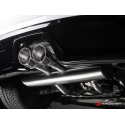 Silencioso trasero en acero inox y Tubo intermedio Grupo N  Jaguar Coupé 2.0 i4 300cv 2017 - Hoy