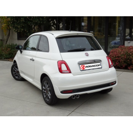 Silencioso trasero en acero inox Fiat 500 (51Kw) 2015 - Hoy