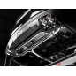 Cola redonda Sport Line en acero inox Porsche Cayenne (536) 3.0 V6 (250kW) 2017 - 2018 (no Euro6D-Temp)