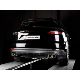 Cola redonda Sport Line en acero inox Porsche Cayenne (PO536) 3.0 V6 (250KW) 2017 - Hoy