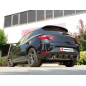 Silencioso trasero doble en acero inox Seat Leon MK3 1.5TSI FR (96 / 110KW) 09/2018 - Hoy