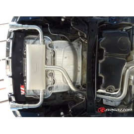 Silencioso trasero doble en acero inox Seat Leon MK3 1.5TSI FR (96 / 110KW) 09/2018 - Hoy