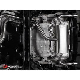 Silencioso trasero doble en acero inox Ragazzon Seat Leon III (5F) 1.4TSI (110KW) AEROPACK 2014 - 08/2018