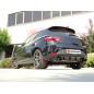 Silencioso trasero doble en acero inox con salidas redondas Seat Leon MK3 1.5TSI FR (96 / 110KW) 09/2018 - Hoy