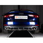 Silencioso trasero doble en acero inox con salidas redondas Sport Line    AUDI S5 COUPE 3.0TFSI QUATTRO (260KW) 2016 - Hoy