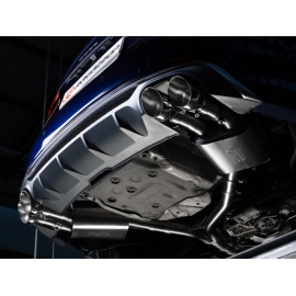 Silencioso trasero doble en acero inox con salidas redondas Sport Line    AUDI S5 COUPE 3.0TFSI QUATTRO (260KW) 2016 - Hoy