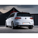 Silencioso trasero doble en acero inox 102 mm Sport Line Volkswagen Golf MK7.5 1.0TSI (85kW) 08/2018 - HOY