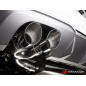 Escape trasero doble en acero inox Audi A3 35TFSI (110KW) 09/2018 - Hoy